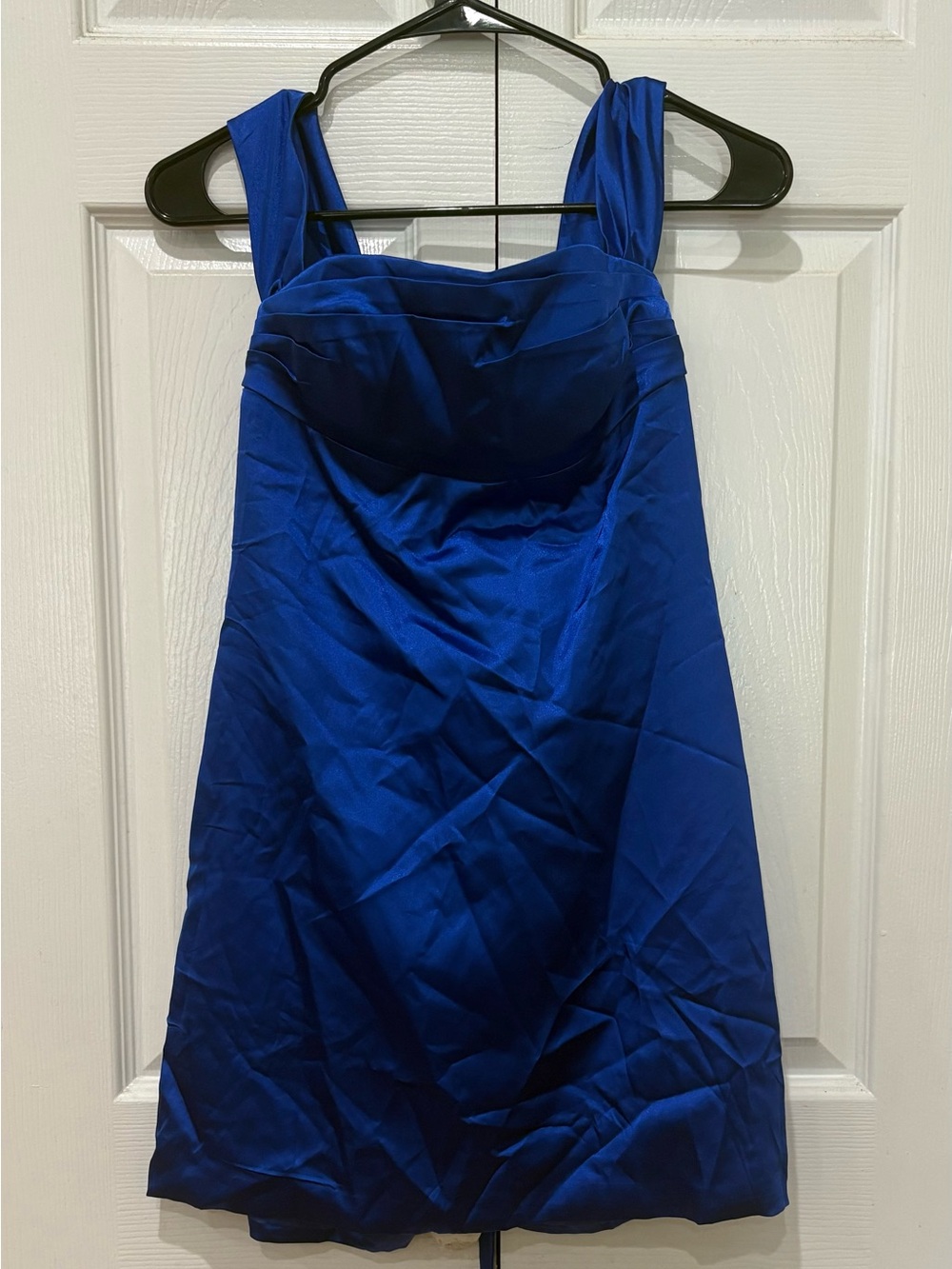 Blue Women’s Sleeveless A-Line Dress - Classic Evening Style